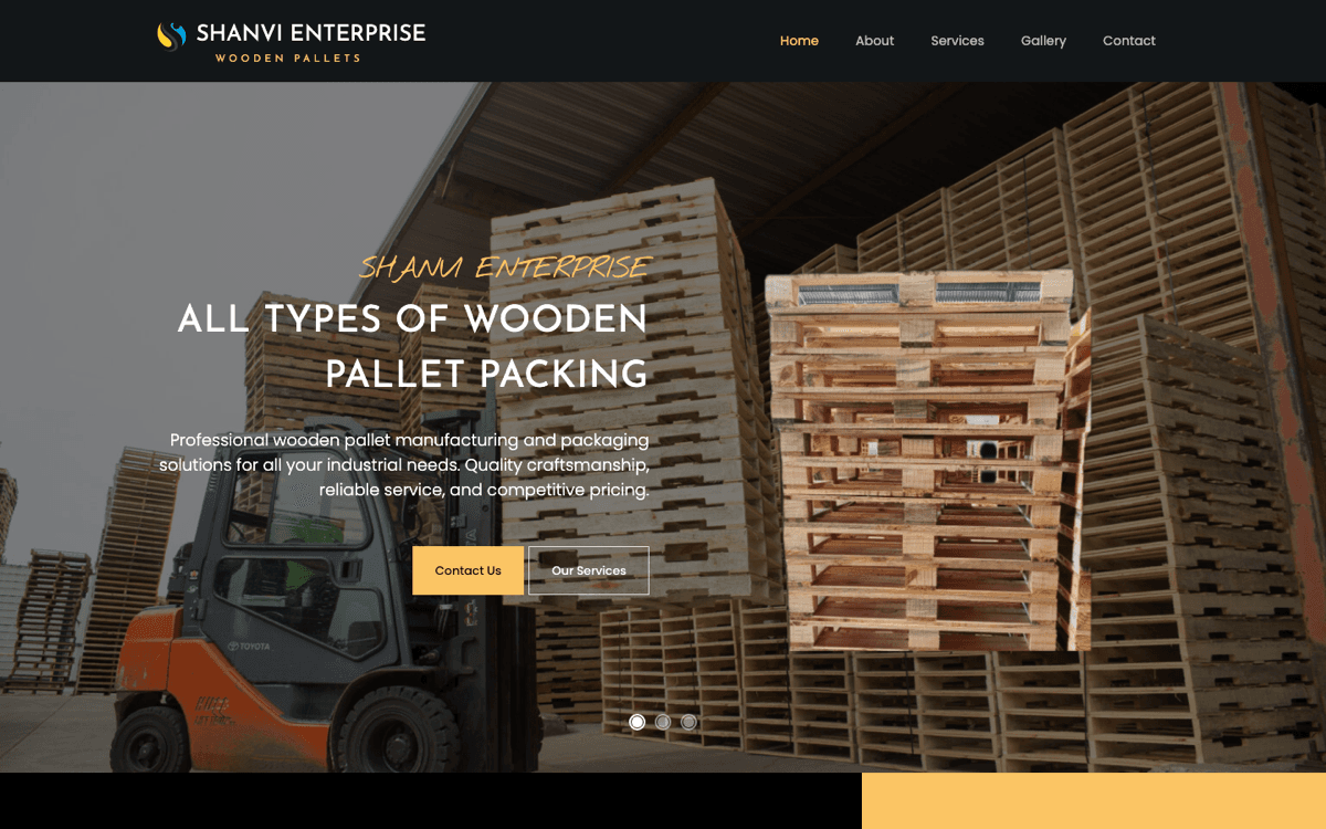 Shanvi Enterprise — screenshot